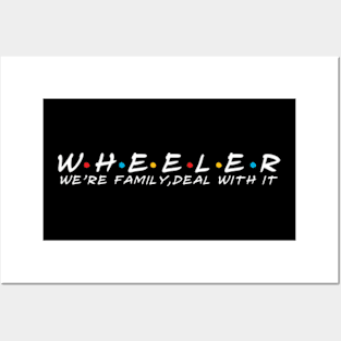 The Wheeler Family Wheeler Surname Wheeler Last name Posters and Art